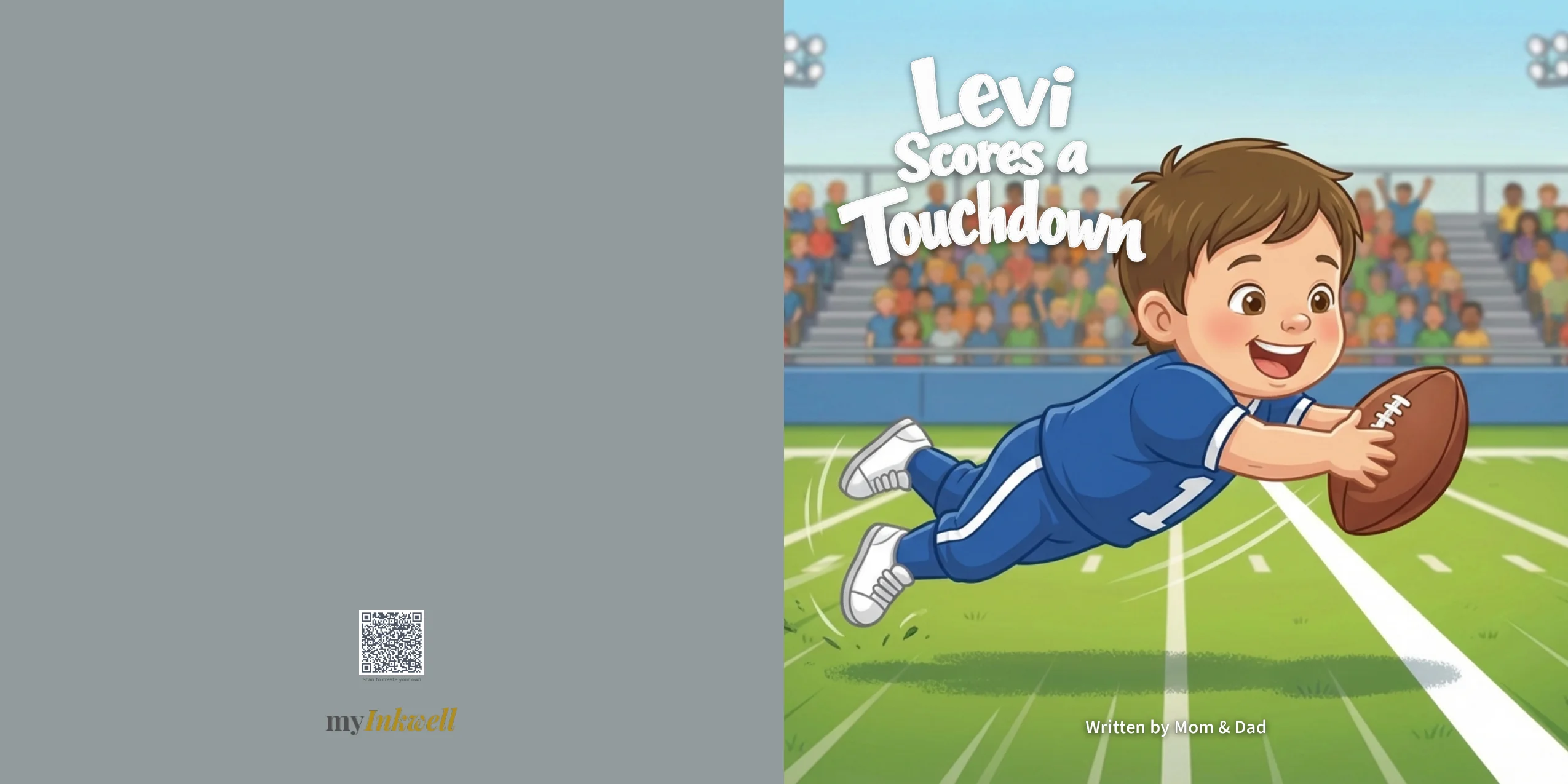 Levi Scores a Touchdown cover